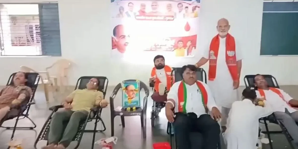 ભરૂચ : નેત્રંગ ખાતે ડો. શ્યામાપ્રસાદ મુખર્જીના બલિદાન દિવસને અનુલક્ષીને રક્તદાન શિબિર યોજાય…
