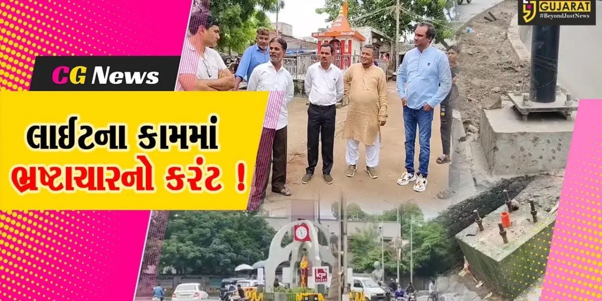 ભરૂચ: આઇકોનીક રોડ સહિત અન્ય વોર્ડમાં હાઈમાસ્ટ લાઈટના કામમાં કૌભાંડના કોંગ્રેસના આક્ષેપ, શાસકોએ આપ્યા તપાસના આદેશ