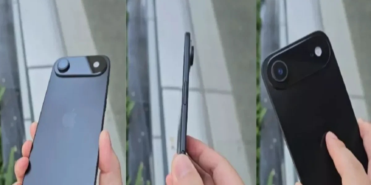 iPhone 17 Air ની પહેલી ઝલક, જુઓ ડિઝાઇનથી શું ખાસ હશે