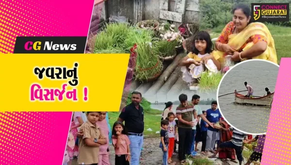 ભરૂચ: પાવન સલીલા માં નર્મદામા જવારાના વિસર્જન સાથે ગૌરીવ્રત-જયાપાર્વતી વ્રતની પુર્ણાહુતી
