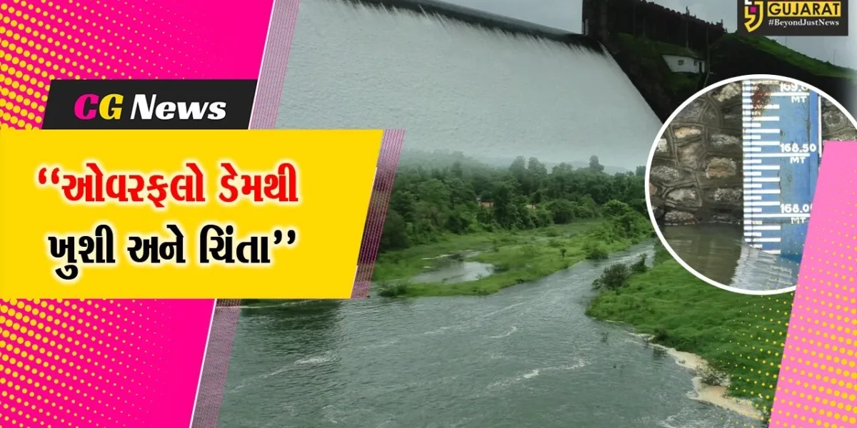 નવસારી : જૂજ ડેમ ઓવરફ્લો થતા ખેડૂતોમાં ખુશીનો માહોલ,તો વહીવટી તંત્રએ 27 ગામોને કરાયા એલર્ટ