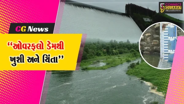 નવસારી : જૂજ ડેમ ઓવરફ્લો થતા ખેડૂતોમાં ખુશીનો માહોલ,તો વહીવટી તંત્રએ 27 ગામોને કરાયા એલર્ટ