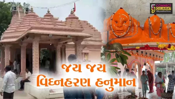 અંકલેશ્વર : શ્રાવણના પ્રથમ શનિવારે રોકડિયા હનુમાન મંદિર પરિસર જય શ્રી રામ અને જય વીર હનુમાનના નાદથી ગુંજ્યું