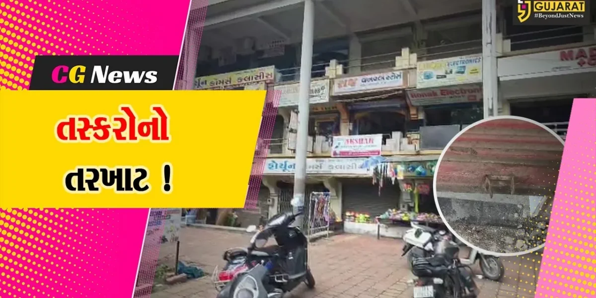 અંકલેશ્વર: GIDCમાં એક જ રાતમાં તસ્કરોએ 15 દુકાનને નિશાન બનાવી ચોરીનો કર્યો પ્રયાસ, CCTV ફૂટેજ બહાર આવ્યા