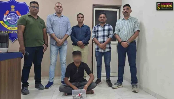 વલસાડ : વાપી GIDC વિસ્તારમાં દેશી પિસ્તોલ સાથે ફરતા શખ્સની SOG પોલીસે ધરપકડ કરી…