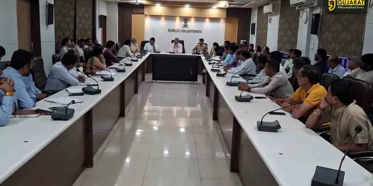 ભરૂચ: વહીવટી તંત્ર દ્વારા ‘ઓપરેશન સિંદૂર’ અને ‘સ્વદેશી અપનાવો’ થીમ પર ગણેશ મહોત્સવ ઉજવવા આયોજકોને અપીલ