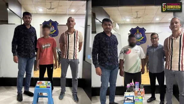 ભરૂચ: SOGએ શહેરમાં આવેલ સીટી સેન્ટર અને સિતપોણ ગામેથી પ્રતિબંધિત ઇ સિગારેટનું વેચાણ ઝડપી પાડ્યું