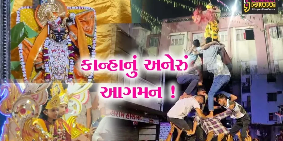 ભરૂચ-અંકલેશ્વરમાં ભગવાન શ્રી કૃષ્ણના 5252માં જન્મોત્સવની ઉજવણી, નંદઘેર આનંદ ભયો જય કનૈયા લાલકીના નાદ સાથે વાતાવરણ બન્યું ભક્તિમય