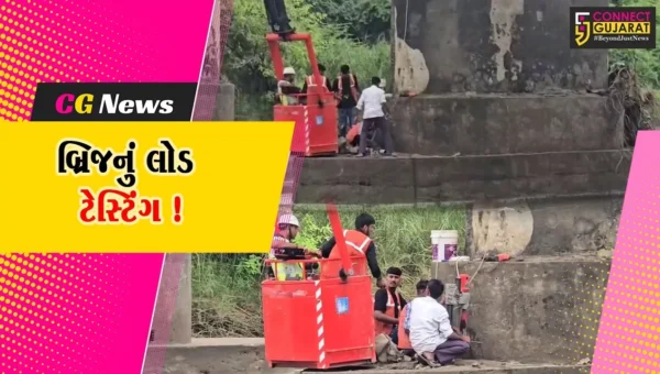 અંકલેશ્વર: હાંસોટ વડોલી રોડ પર આવેલ કીમ નદીના બ્રિજનું લોડ ટેસ્ટિંગ કરી મજબૂતાઈ ચકસાય, રિપોર્ટ 7 દિવસ બાદ આવશે