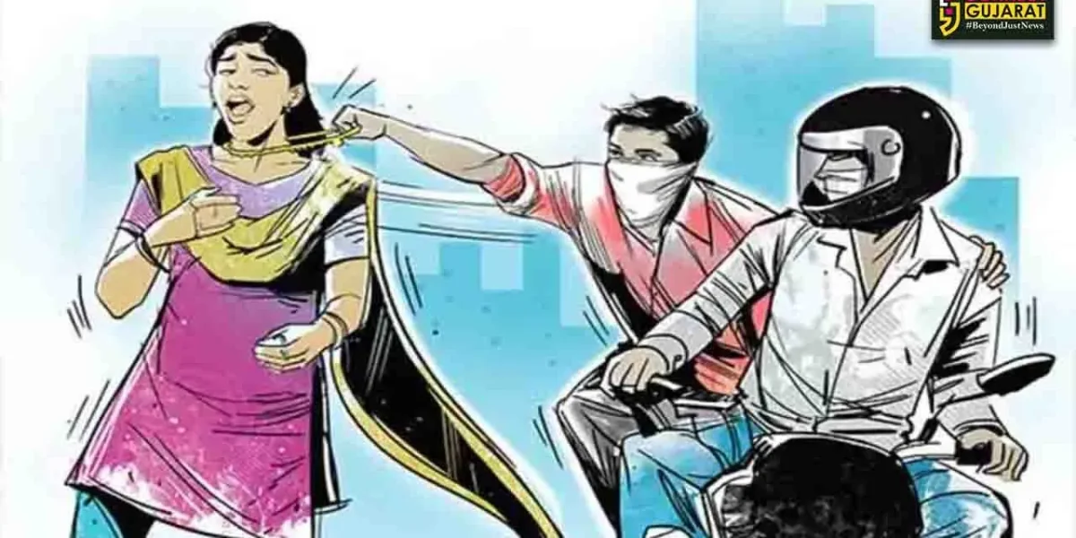 અંકલેશ્વર શહેરની ગંગા જમના સોસાયટીમાં મહિલાનું મંગળસૂત્ર તૂટ્યું,ધોળા દિવસે બનેલી ઘટનાથી ફફડાટ