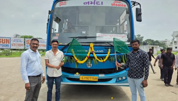ભરૂચ : ઝઘડિયા એસટી ડેપોને ફાળવેલ નવી એસટી બસનું તાલુકા પંચાયત પ્રમુખના હસ્તે પ્રસ્થાન કરાવાયું…