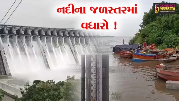 ભરૂચ: ડેમમાંથી પાણીની વિપુલ માત્રામાં આવકના પગલે ગોલ્ડનબ્રિજ નજીક નર્મદા નદીની જળસપાટીમાં સતત વધારો !
