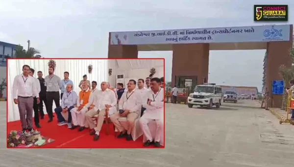 અંકલેશ્વર: CM ભુપેન્દ્ર પટેલે નિર્માણાધીન ટ્રાન્સપોર્ટ નગરની કામગીરીનું કર્યું નિરીક્ષણ, રૂ.32 કરોડના ખર્ચે આકાર પામશે પ્રોજેકટ