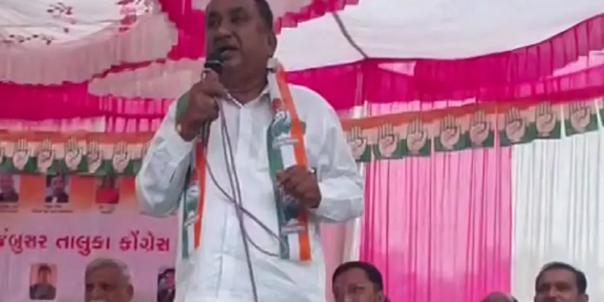 ભરૂચ: જંબુસરના MLA ડી.કે.સ્વામી અંગે કોંગ્રેસના આગેવાનની વિવાદિત ટિપ્પણી, કહ્યું બાવાને……!