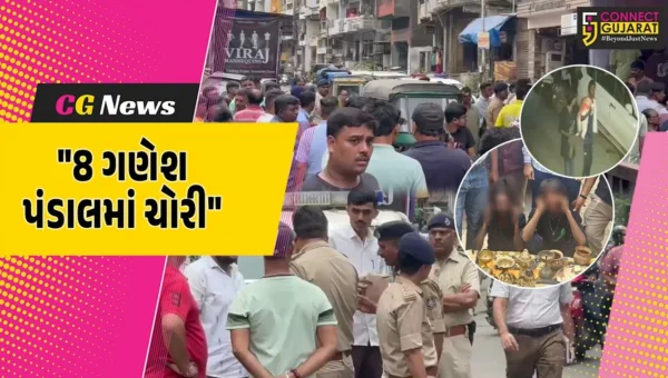 સુરત : મહિધરપુરા વિસ્તારમાં આઠ ગણેશ પંડાલમાંથી ચોરીની ઘટનાથી ભક્તોમાં રોષ,બે ચોરની ધરપકડ