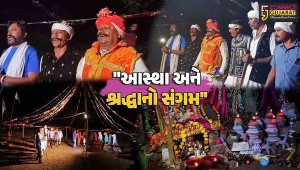 દાહોદ : આદિવાસી વિસ્તારમાં પ્રાચીન અદ્દભુત પૌરાણિક પરંપરાની ગરબી આસ્થા અને શ્રદ્ધાની પ્રસરાવે છે સુવાસ