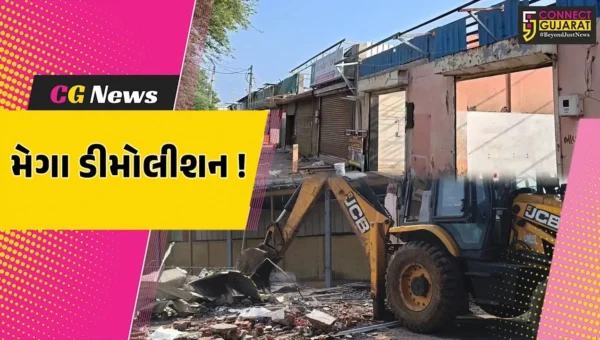 ભરૂચ: જંબુસર બાયપાસ ચોકડીથી કંથારીયા માર્ગ પરના દબાણો કરાયા દૂર, ચુસ્ત પોલીસ બંદોબસ્ત
