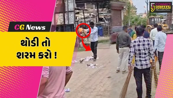 ભરૂચ: આમોદમાં સ્વરછતા અભિયાનના નામે ભવાડો, કચરો ફેંકાવી સફાઈ કરાય હોવાનો વિડીયો વાયરલ