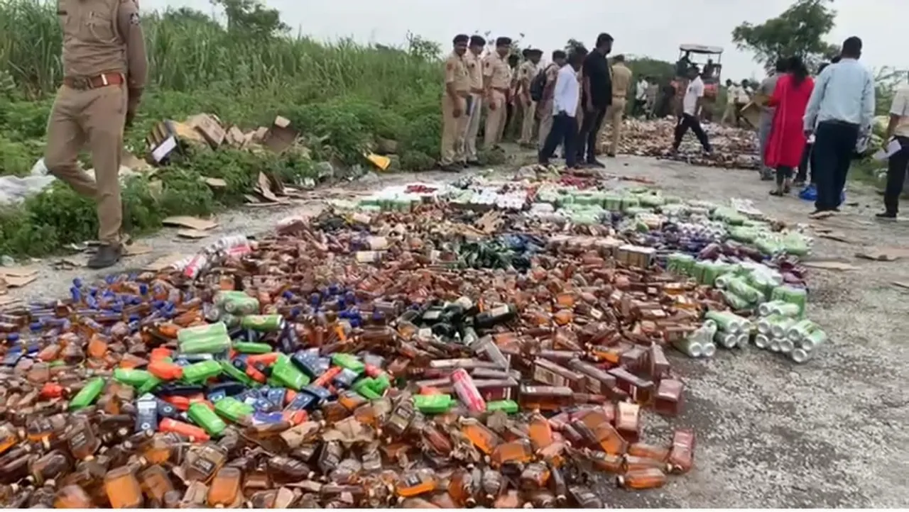 Liquor Destroyed