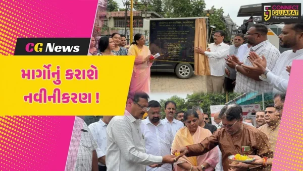 અંકલેશ્વર: નવ નિર્માણ પામનાર 9 માર્ગોની કામગીરીનું MLAના હસ્તે ખાતમુહૂર્ત