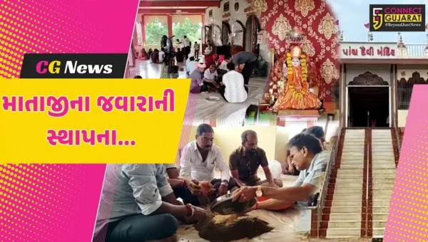 ભરૂચ : નોરતાના પ્રારંભે તવરા સ્થિત પાંચ દેવી મંદિરે આહીર સમાજ દ્વારા માતાજીના જવારાની સ્થાપના કરાય…