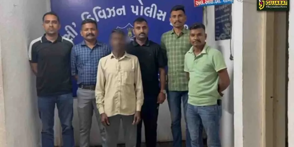 ભરૂચ: પેરોલ ફર્લો સ્ક્વોડની ટીમે સી ડિવિઝન પોલીસ મથકના ચોરીના ગુનામાં 11 વર્ષથી ફરાર આરોપીની કરી ધરપકડ