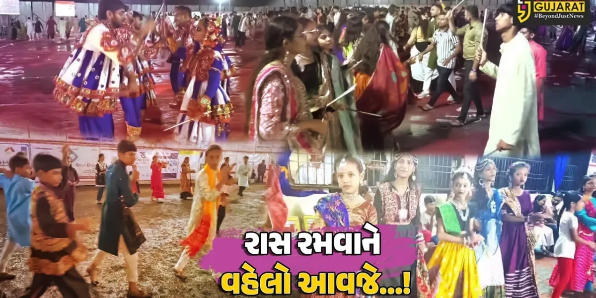 અંકલેશ્વર: GIDCના વિવિધ  ગ્રાઉન્ડ પર ગરબાની રંગત જામી, ખેલૈયાઓ મન મૂકીને ગરબે ઘૂમ્યા