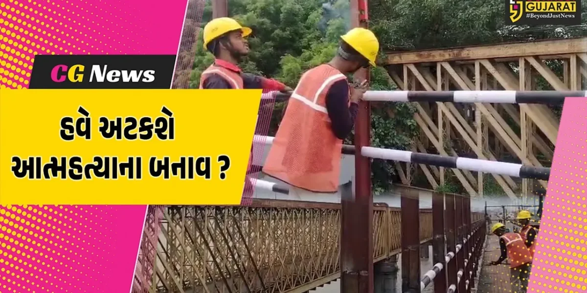 ભરૂચ: નર્મદા મૈયા બ્રિજની બન્ને તરફ રૂ.1.84 કરોડના ખર્ચે સેફટી નેટ લગાવની કામગીરીનો પ્રારંભ, આત્મહત્યાના બનાવો રોકવા પ્રયાસ