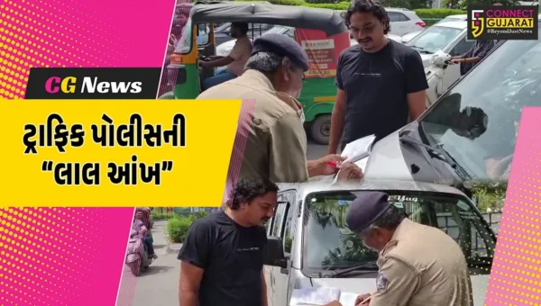 સુરતમાં “સ્પેશિયલ ડ્રાઈવ” : ટ્રાફિક નિયમોનું ઉલ્લંઘન કરનાર વાહનચાલકો સામે ટ્રાફિક પોલીસે તવાઈ બોલાવી…