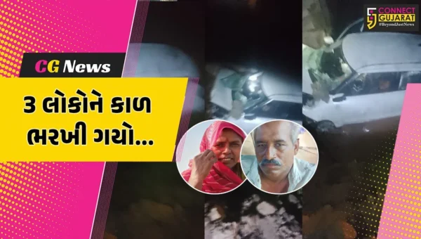 સુરેન્દ્રનગર : સરા-ધ્રાંગધ્રા રોડ પર કાર પલટી મારી જતાં એક જ પરિવારના 3 સભ્યોના ઘટનાસ્થળે મોત…