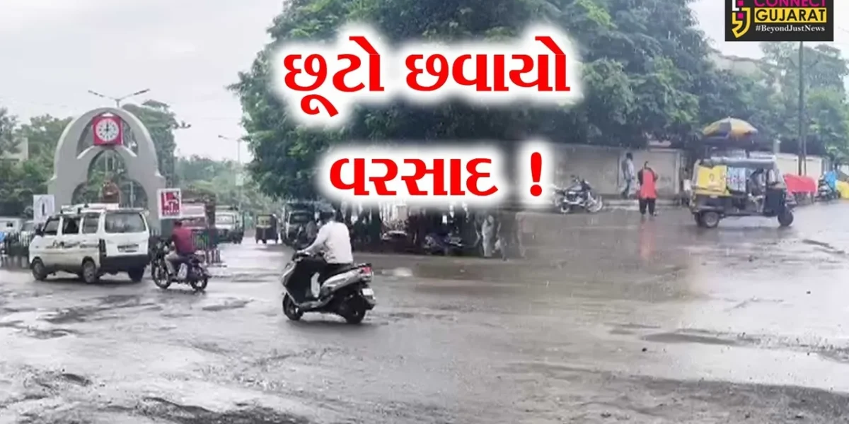 ભરૂચ: નૈઋત્યના ચોમાસાની સત્તાવાર વિદાય વચ્ચે છૂટોછવાયો વરસાદ, વાતાવરણમાં આંશિક ઠંડક