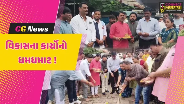 ભરૂચ: વેજલપુર વિસ્તારમાં વિકાસના કાર્યોનો ધમધમાટ, MLA રમેશ મિસ્ત્રીના હસ્તે ખાતમુહૂર્ત