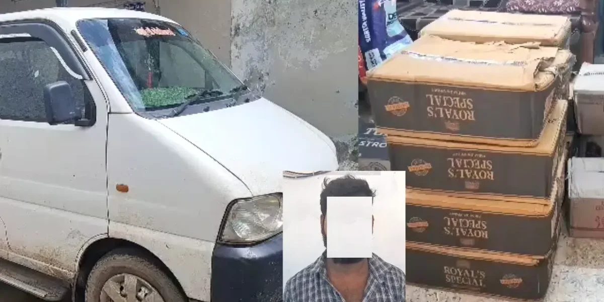 અંકલેશ્વર: એ ડિવિઝન પોલીસે નવા દીવા ગામ નજીકથી વિદેશી દારૂ ભરેલ કાર ઝડપી પાડી,રૂ. 4.85 લાખનો મુદ્દામાલ જપ્ત