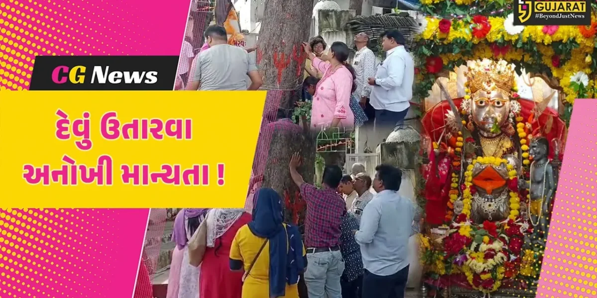 ભરૂચ: દશેરાના પર્વ પર સિંધવાઈ માતાના મંદિરે વૃક્ષની છાલ માતાજીને અર્પણ કરાય, ધનવૃદ્ધિ થતી હોવાની માન્યતા