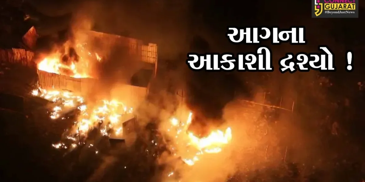 અંકલેશ્વર: NH 48 પર સ્ક્રેપના ગોડાઉનમાં ફરી એકવાર આગની ઘટના, ફાયર વિભાગે આગ પર કાબુ મેળવ્યો