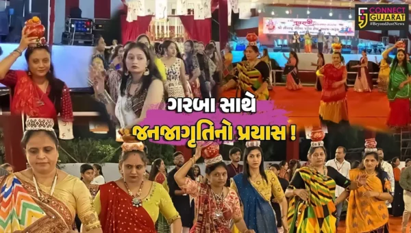 ભરૂચ: સૌરાષ્ટ્ર લેઉવા પાટીદાર સમાજ દ્વારા પરંપરાગત ગરબા મહોત્સવ,સ્વદેશી અપનાવોની થીમ સાથે ખેલૈયાઓ ગરબે ઘૂમ્યા