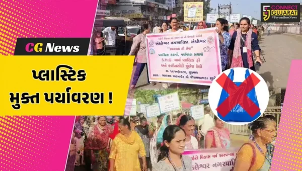 અંકલેશ્વર: ન.પા.ની સ્વ સહાય જૂથની બહેનો દ્વારા  પ્લાસ્ટીક ફ્રી અને કલીન સીટી કેમ્પેઈન અંતર્ગત રેલી યોજાય