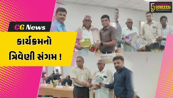 ભરૂચ: હાંસોટના ઇલાવ ગામની આર.કે.વકીલ હાઈસ્કૂલમાં ત્રિવિધ કાર્યક્રમો યોજાયા, આગેવાનો રહ્યા ઉપસ્થિત