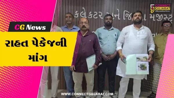 સુરત : કમોસમી વરસાદે ખેતીનો સોથ વાળી દીધો,સૂચિત દક્ષિણ ગુજરાત ચેરીટેબલ ટ્રસ્ટ દ્વારા કલેક્ટરને આવેદનપત્ર પાઠવાયું