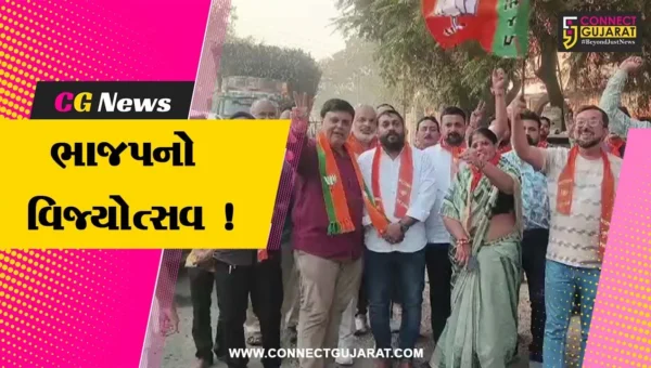 અંકલેશ્વર: બિહાર ચૂંટણીમાં NDAની ભવ્ય જીત, ભાજપ દ્વારા વિજ્યોત્સવ મનાવાયો