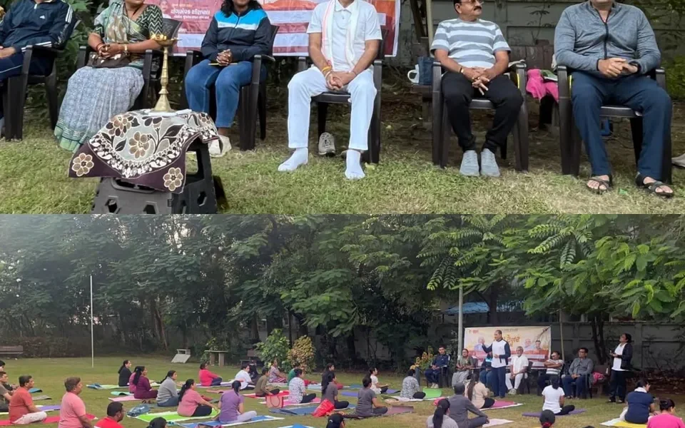 ભરૂચ : ગુજરાત રાજ્ય યોગ બોર્ડ દ્વારા માતરીયા તળાવ ખાતે મેદસ્વિતા મુક્ત ગુજરાત કેમ્પ- 02નો પ્રારંભ