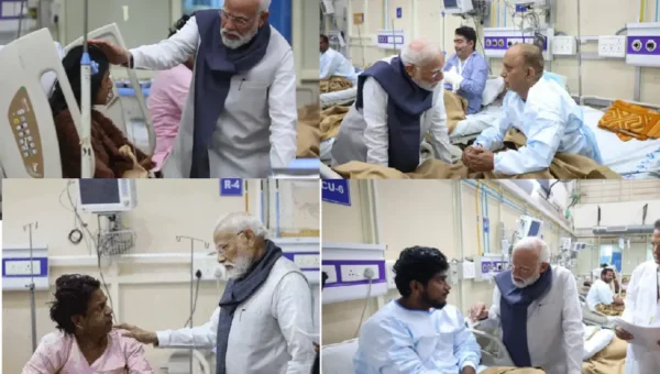 PM મોદીએ લાલ કિલ્લા વિસ્ફોટમાં ઘાયલ થયેલા લોકો સાથે મુલાકાત કરી, કહ્યું ગુનેગારોને છોડીશું નહીં