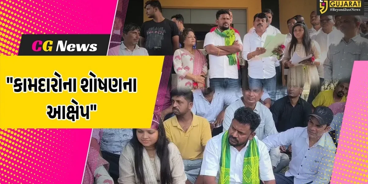 વલસાડ : કામદારોના શોષણના આક્ષેપ સાથે કોંગી MLA અનંત પટેલનું હલ્લાબોલ,મામલતદાર કચેરીએ ધરણા પ્રદર્શન