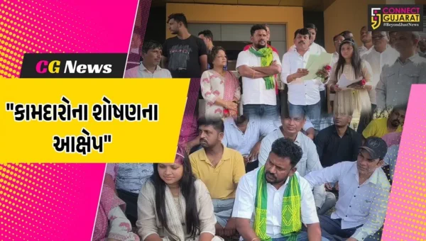 વલસાડ : કામદારોના શોષણના આક્ષેપ સાથે કોંગી MLA અનંત પટેલનું હલ્લાબોલ,મામલતદાર કચેરીએ ધરણા પ્રદર્શન