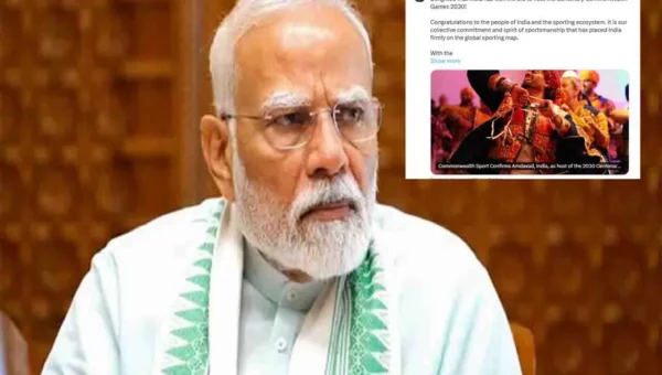 અમદાવાદને કોમનવેલ્થ ગેમ્સ 2030ની યજમાની મળતા PM મોદીએ પાઠવી શુભકામના