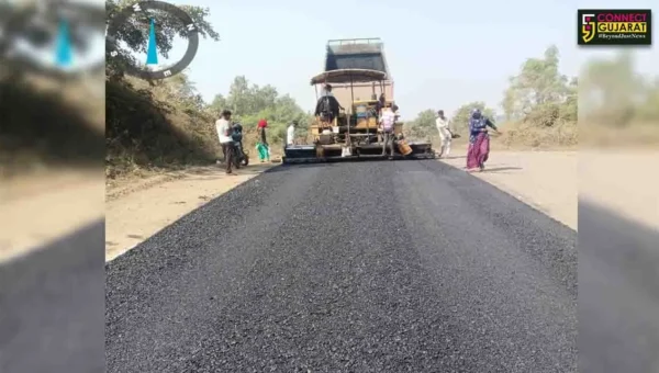 ભરૂચ:  કમોસમી વરસાદમાં બિસ્માર બનેલ માર્ગોનું માર્ગ અને મકાન વિભાગ દ્વારા સમારકામ શરૂ કરાયુ