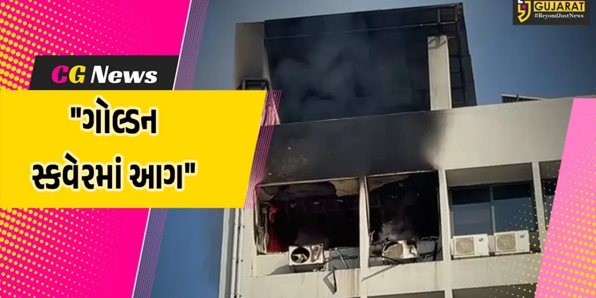 ભરૂચ : એબીસી સર્કલ નજીક ગોલ્ડન સ્કવેરના નવમાં માળે આગ લાગતા નાસભાગ મચી,જાનહાની ટળતા હાશકારો