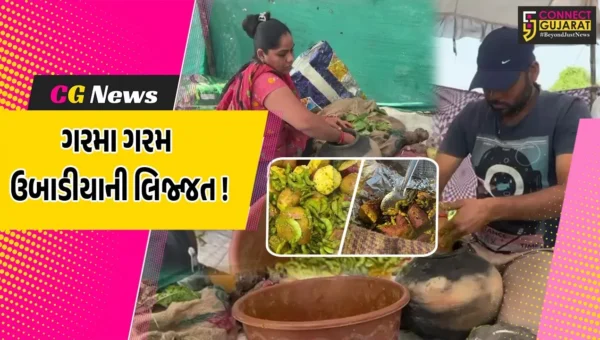 ભરૂચ અંકલેશ્વર રોડ પર ઉબાડિયાના ફૂડ સ્ટોલ શરૂ, લોકો માણી રહ્યા છે લિજ્જત