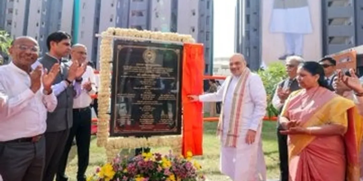 અમદાવાદ : કેન્દ્રીય ગૃહમંત્રી અમિત શાહના હસ્તે વિવિધ વિકાસ કાર્યોના લોકાર્પણ અને ખાતમુહૂર્ત
