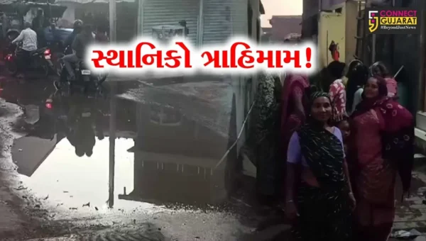 ભરૂચ: આમોદ નગર સેવા સદનના પ્રમુખના વિસ્તારમાં ઉભરાતી ગટરની સમસ્યા, સ્થાનિકો ત્રાહિમામ